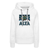 Premium Women's Alta, Utah Hoodie - Women's Alta Hoodie - white