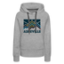 Premium Women's Asheville, North Carolina Hoodie - Women's Asheville Hoodie - heather grey