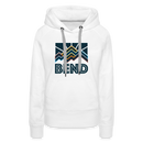 Premium Women's Bend, Oregon Hoodie - Women's Bend Hoodie - white
