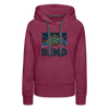 Premium Women's Bend, Oregon Hoodie - Women's Bend Hoodie - burgundy