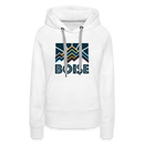 Premium Women's Boise, Idaho Hoodie - Women's Boise Hoodie - white