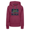 Premium Women's Boise, Idaho Hoodie - Women's Boise Hoodie - burgundy