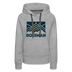 Premium Women's Bozeman, Montana Hoodie - Women's Bozeman Hoodie - heather grey