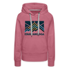 Premium Women's Chattanooga, Tennessee Hoodie - Women's Chattanooga Hoodie - mauve