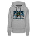 Premium Women's Colorado Hoodie - heather grey