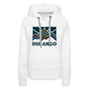 Premium Women's Durango, Colorado Hoodie - Women's Durango Hoodie - white