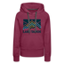 Premium Women's Lake Tahoe, California Hoodie - Women's Lake Tahoe Hoodie - burgundy