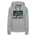 Premium Women's Lake Tahoe, California Hoodie - Women's Lake Tahoe Hoodie - heather grey