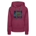 Premium Women's Moab, Utah Hoodie - Women's Moab Hoodie - burgundy