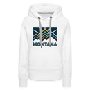 Premium Women's Montana Hoodie - white