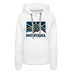 Premium Women's Montana Hoodie - white