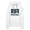 Premium Women's Montana Hoodie - white