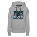 Premium Women's Montana Hoodie - heather grey
