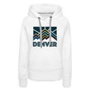 Premium Women's Denver, Colorado Hoodie - Women's Denver Hoodie - white