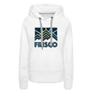 Premium Women's Frisco, Colorado Hoodie - Women's Frisco Hoodie - white