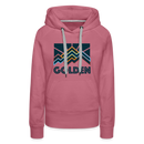 Premium Women's Golden, Colorado Hoodie - Women's Golden Hoodie - mauve
