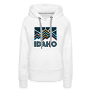 Premium Women's Idaho Hoodie - white
