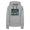 Premium Women's Idaho Hoodie - heather grey