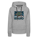 Premium Women's Idaho Hoodie - heather grey