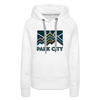 Premium Women's Park City, Utah Hoodie - Women's Park City Hoodie - white