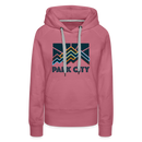 Premium Women's Park City, Utah Hoodie - Women's Park City Hoodie - mauve