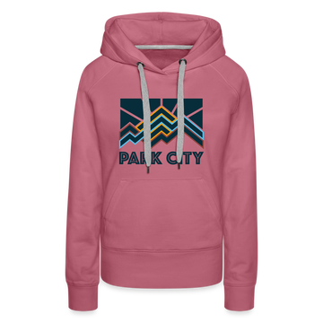 Premium Women's Park City, Utah Hoodie - Women's Park City Hoodie - mauve