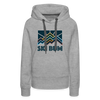 Premium Women's Ski Bum Hoodie - heather grey