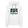 Premium Women's Snowmass, Colorado Hoodie - Women's Snowmass Hoodie - white