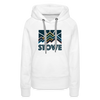 Premium Women's Stowe, Vermont Hoodie - Women's Stowe Hoodie - white