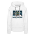 Premium Women's Montpelier, Vermont Hoodie - Women's Montpelier Hoodie - white