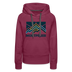 Premium Women's Montpelier, Vermont Hoodie - Women's Montpelier Hoodie - burgundy