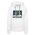 Premium Women's Mt Hood, Oregon Hoodie - Women's Mt Hood Hoodie - white