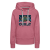 Premium Women's Ouray, Colorado Hoodie - Women's Ouray Hoodie - mauve