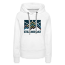Premium Women's Steamboat, Colorado Hoodie - Women's Steamboat Hoodie - white