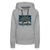 Premium Women's Telluride, Colorado Hoodie - Women's Telluride Hoodie - heather grey