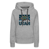 Premium Women's Utah Hoodie - heather grey