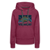 Premium Women's Vermont Hoodie - burgundy
