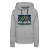 Premium Women's Vermont Hoodie - heather grey