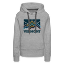 Premium Women's Vermont Hoodie - heather grey