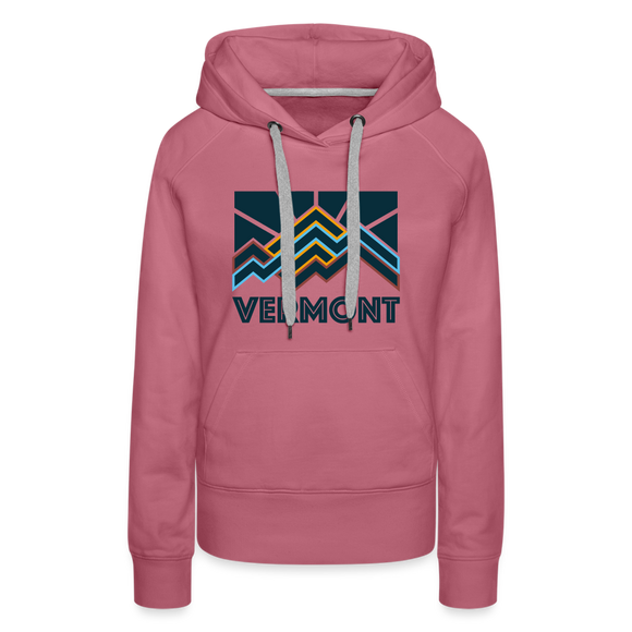 Premium Women's Vermont Hoodie - mauve