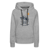 Premium Women's Charleston, South Carolina Hoodie - Women's Charleston Hoodie - heather grey