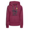 Premium Women's Jupiter, Florida Hoodie - Women's Jupiter Hoodie - burgundy