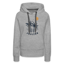 Premium Women's Jupiter, Florida Hoodie - Women's Jupiter Hoodie - heather grey