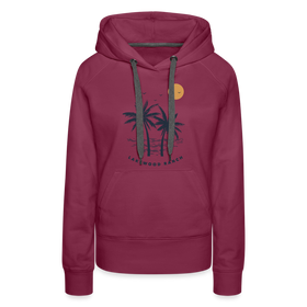 Premium Women's Lakewood Ranch, Florida Hoodie - Women's Lakewood Ranch Hoodie - burgundy
