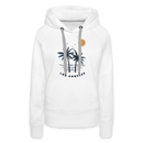 Premium Women's Los Angeles, California Hoodie - Women's Los Angeles Hoodie - white