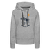 Premium Women's Malibu, California Hoodie - Women's Malibu Hoodie - heather grey