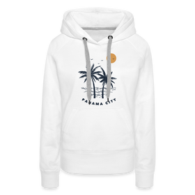 Premium Women's Panama City, Florida Hoodie - Women's Panama City Hoodie - white
