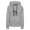 Premium Women's Siesta Key, Florida Hoodie - Women's Siesta Key Hoodie - heather grey