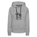 Premium Women's Siesta Key, Florida Hoodie - Women's Siesta Key Hoodie - heather grey