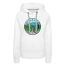 Premium Women's Alabama Hoodie - white